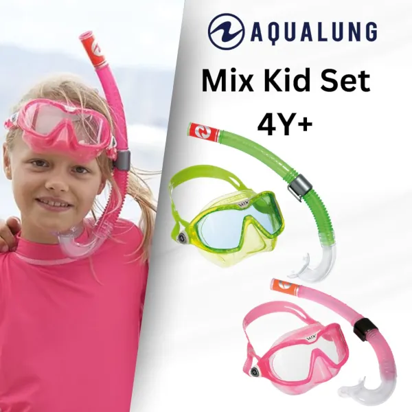 Aqualung Mix Kid Snorkelling Set for 4+ years old