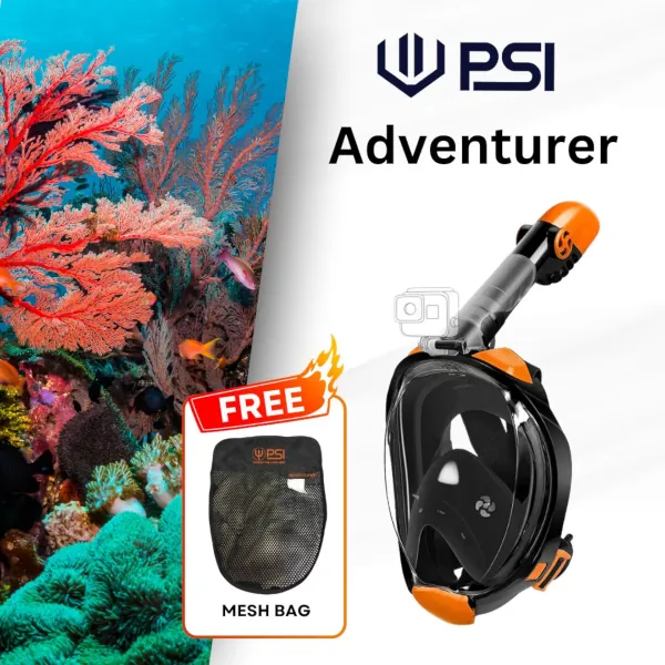 PSI Adventurer Full Face Mask for Snorkelling