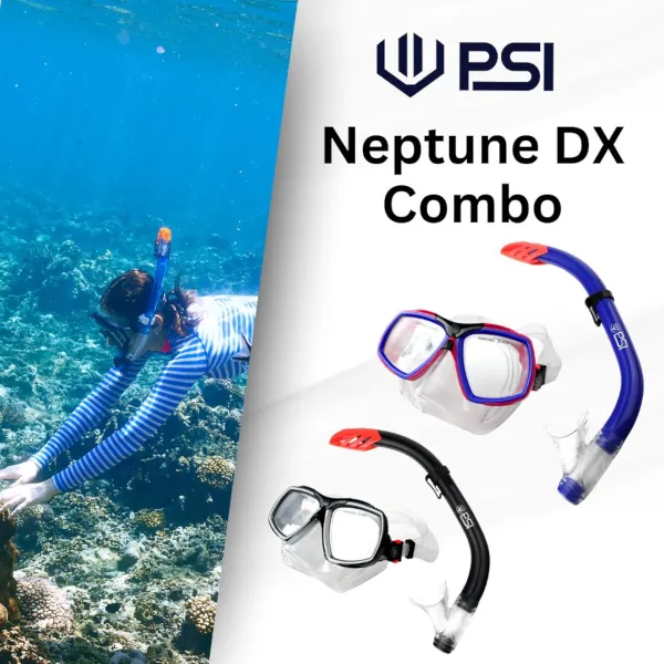 PSI Neptune DX Snorkeling Combo Set