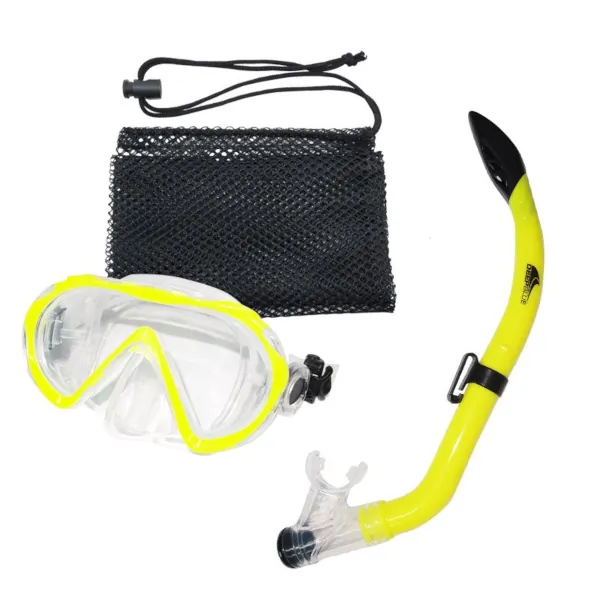 Deep-Blue-Fiji-Silicone-Junior-Snorkeling-Set-Bag-Yellow