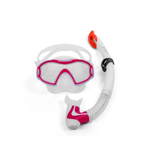 Snorkeling Set MSJ-10 clear/pinkwhite 01