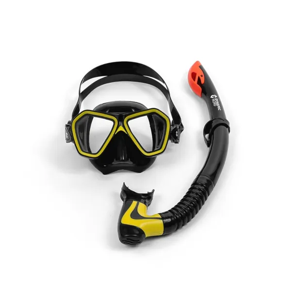 Snorkeling Set MSJ-20 black/yellow 01