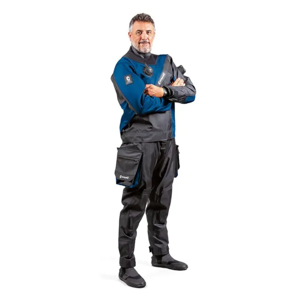 RS-351 Drysuit Ripstop blue 01