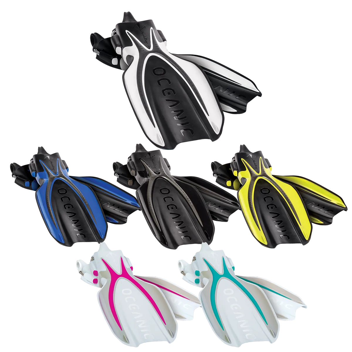 Manta Ray Fins All Variations Product Image