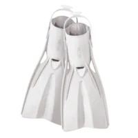 Accel Fins White Product Image