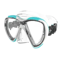 Discovery Mask Clear Aqua Product Image