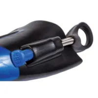 Oceanic, Manta Ray Fins, Black-Blue, Heel Strap